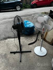Coppia di ventilatori a piantana