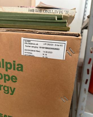Pompa di calore aria-acqua monoblocco 8 kW