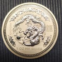 AUSTRALIA 2000 -Zodiaco anno del Drago - proof