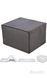 Pouf con materasso 80x190
