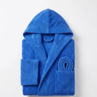 Accappatoio uomo blu