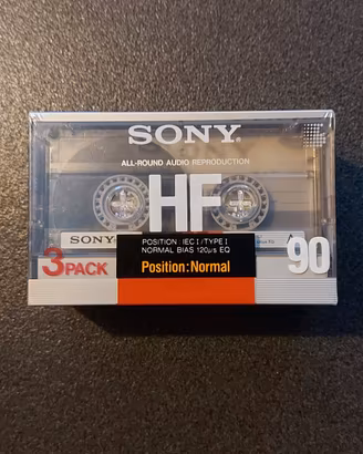 audio cassette sony HF 