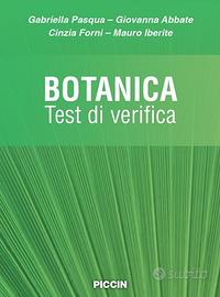Botanica. Test di verifica