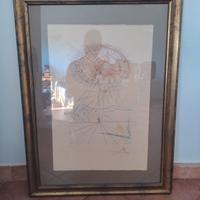 Quadro Litografia Salvador Dali