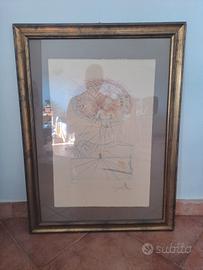 Quadro Litografia Salvador Dali