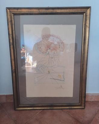 Quadro Litografia Salvador Dali