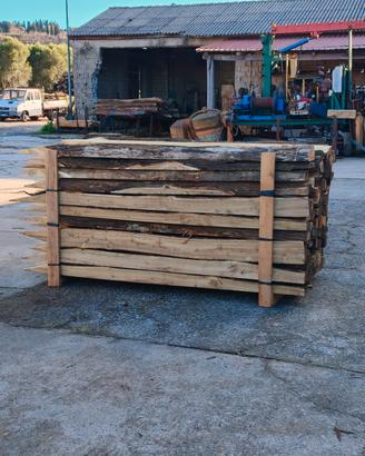 PALI IN LEGNO DI ACACIA DA RECINZIONE 