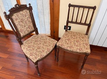 Sedie decorative d’ epoca