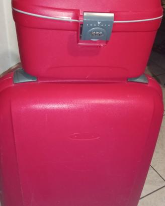 Set trolley e beauty case rossi,Roncato