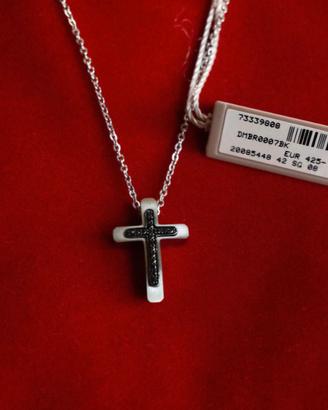 Collana in Titanio con Diamanti