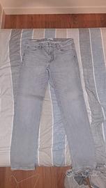 jeans grigio chiaro jack & jones taglia 33/34