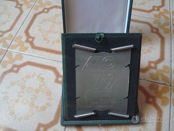 Targhetta commemorativa Auto 79 Longarone