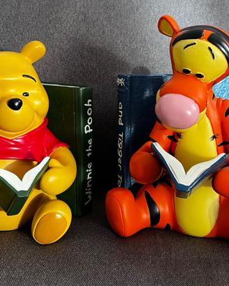 Coppia fermalibri Disney Winnie The Pooh e Tigro