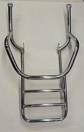 moto guzzi v7  kit portapacchi cromato 