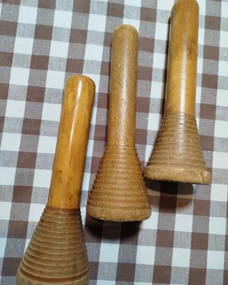 rocchette o fusi in legno