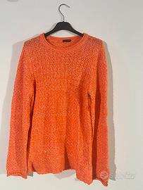 Maglione arancione fluo - taglia M