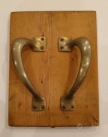 Maniglie antiche d'epoca in ottone