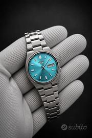 Vintage seiko 5 Sport Tiffany Dial 7009 Day Date