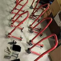 Cavalletti moto ant-post s cambio con monobraccio