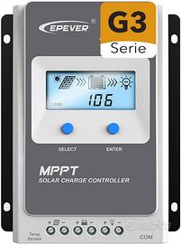 Regolatore di carica 30 ampere 100 V