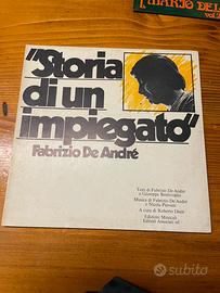 Storia di un impiegato 1ª edizione De André