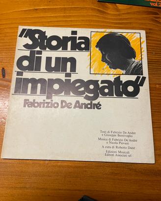 Storia di un impiegato 1ª edizione De André