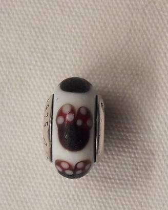 Pandora originale Disney Charm Minnie Vetro Muran