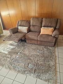 Divano 3 posti con 2 relax