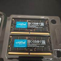 Ram crucial 32gb (2x16gb) sodimm DDR5-4800