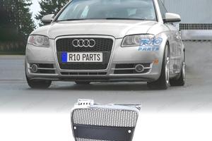GRIGLIA AUDI A4 B7 04-09 LOOK RS CROMO NERO ABS