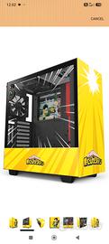 NZXT H510i MyHeroAcademia Case NUOVO