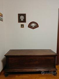 Cassapanca in legno 