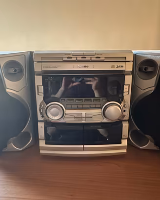 Stereo vintage Philips FW545C/22 con telecomando