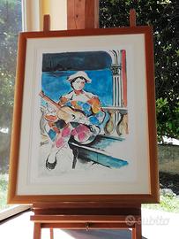 Franco Murer litografia