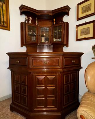 BOTTIEGLIERA BANCONE BAR IN LEGNO