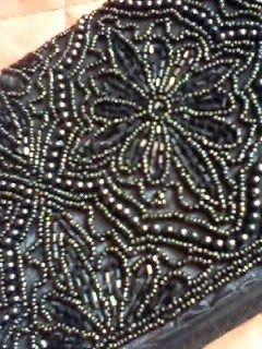 Sera elegante Nero Oro : Vestito,canotta, pochette