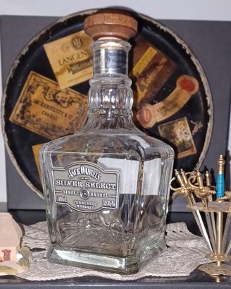 BOTTIGLIA VUOTA JACK DANIELS SILVER SELECT SINGLE