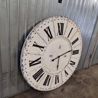 Orologio murale grande metallo & trasporto 