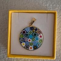 Murrina Millefiori con bordino dorato