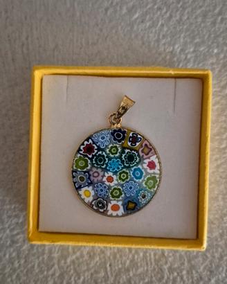 Murrina Millefiori con bordino dorato