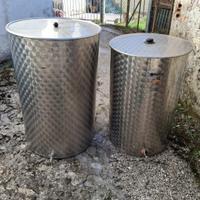 Serbatoio acciaio inox per alimenti