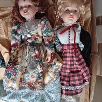 BAMBOLE CERAMICA VINTAGE 