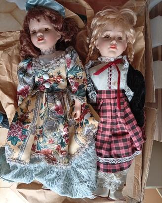 BAMBOLE CERAMICA VINTAGE 