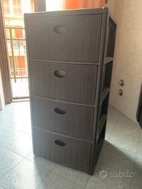 Mobiletto a 4 cassetti