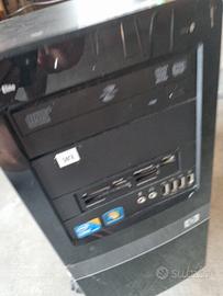 PC HP modello Élite con monitor, tastiera e mouse