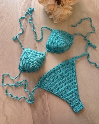 bikini uncinetto su misura