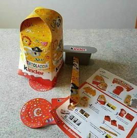 50 PZ PAH KINDER FERRERO LA PENTOLACCIA CARNEVALE 