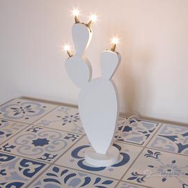 Lampada da tavolo cactus artigianale