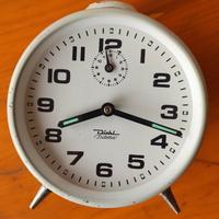 Orologio Meccanico Sveglia diehl Diletta Anni 60 V