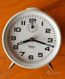 Orologio Meccanico Sveglia diehl Diletta Anni 60 V